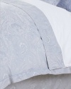 Lauren by Ralph Lauren Suite Paisley Bleu Clair Full / Queen Duvet - Pale Blue Paisley