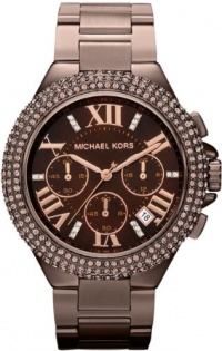 Michael Kors Women's 'Camille' Espresso Chronograph Watch - MK5665 Michael Kors Women's 'Camille' Espresso Chronograph Watch - MK5665