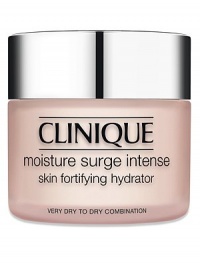Rich, oil-free cream-gel instantly re-hydrates. Skin stays comfortably plumped, even 24 hours after you put it on. Daily use helps fortify and repair skin's moisture barrier to keep moisture in, and environmental irritants out. Better barrier, happier skin. For drier skins, or others dehydrated by air travel, parched climate, indoor heating/air conditioning, apply morning and night after your 3-Step regimen. Can also be applied as needed under sun protection/makeup. Avoid eye area. 1.7 oz. Rich, oil-free cream-gel instantly re-hydrates. Skin stays comfortably plumped, even 24 hours after you put it on. Daily use helps fortify and repair skin's moisture barrier to keep moisture in, and environmental irritants out. Better barrier, happier skin. For drier skins, or others dehydrated by air travel, parched climate, indoor heating/air conditioning, apply morning and night after your 3-Step regimen. Can also be applied as needed under sun protection/makeup. Avoid eye area. 1.7 oz.