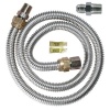 Watts Dormont 20-3122KIT-48 Gas Dryer Installation Kit 48-Inch Length by 1/2-Inch Supply