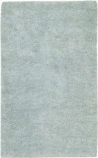 Area Rug 5x8 Rectangle Shag Spa Blue Color - Surya Aros Rug from RugPal Area Rug 5x8 Rectangle Shag Spa Blue Color - Surya Aros Rug from RugPal