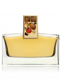 The second fragrance in Aerin Lauder's Private Collection, here in precious Parfum Spray--the purest way to wear this warm, luminous, intimate scent. The richness of Amber and Ylang Ylang combine with the luxurious depth of Sandalwood and Vanilla. The bottle features a cap embedded with natural semi-precious gems. The shapes of the stones on each cap are different, making each one unique. 1 oz. 