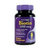 Natrol Biotin 1000mcg, 100 tablets, (Pack of 2) Natrol Biotin 1000mcg, 100 tablets, (Pack of 2)