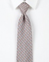 Classic woven tie, rendered in superior Italian silk with modern multicolored dot pattern.SilkDry cleanMade in Italy
