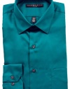 Geoffrey Beene Sateen Fitted Dress Shirt - Patina