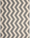 Safavieh CY6245-246 Courtyard Collection Indoor/Outdoor Area Rug, 9-Feet by 12-Feet, Grey and Beige