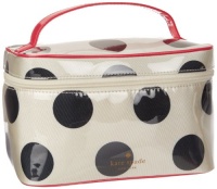 Kate Spade New York Le Pavillion-Small Natalie Cosmetic Case,Black/Cream,One Size Kate Spade New York Le Pavillion-Small Natalie Cosmetic Case,Black/Cream,One Size