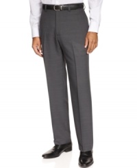Crafted with recycled materials, these sleek weekday regulars from Haggar help you look good and feel good about what you're wearing. Crafted with recycled materials, these sleek weekday regulars from Haggar help you look good and feel good about what you're wearing.