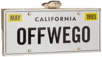 Kate Spade New York Road Trip-License Plate Clutch,Multi,One Size Kate Spade New York Road Trip-License Plate Clutch,Multi,One Size