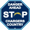 NFL San Diego Chargers Stop Sign