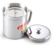 Cook N Home 1-1/2-Quart Stainless Oil Storage Cook N Home 1-1/2-Quart Stainless Oil Storage