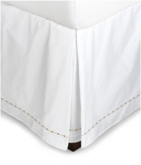 Barbara Barry Dream Pearls 100% Supima Cotton Sateen Queen Bedskirt Barbara Barry Dream Pearls 100% Supima Cotton Sateen Queen Bedskirt