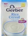 Gerber Baby Cereal, Rice, 8 Ounce (Pack of 6)