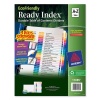 Avery EcoFriendly Ready Index Table of Contents Dividers,  A-Z Tab Set (11085)