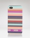 LeSportsac dresses up its hardshell iPhone cover with cheerful stripes, promising to make a playful conversation piece.