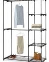 Whitmor 6779-4114-BLK Double Rod Closet, Black