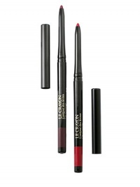 Lip Contour. Rich, creamy colour in an automatic pencil that never needs sharpening. Its soft, rounded tip swivels up to provide lips with lasting colour and perfect definition, while preventing lipstick from feathering or bleeding. Lip Contour. Rich, creamy colour in an automatic pencil that never needs sharpening. Its soft, rounded tip swivels up to provide lips with lasting colour and perfect definition, while preventing lipstick from feathering or bleeding.