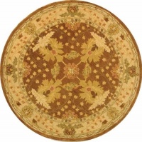 Area Rug 6x6 Round Traditional Brown Color - Safavieh Anatolia Rug from RugPal Area Rug 6x6 Round Traditional Brown Color - Safavieh Anatolia Rug from RugPal