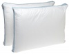 Perfect Fit Firm Density Queen Size 233 Thread-Count Quilted Sidewall Pillow 2 Pack, White