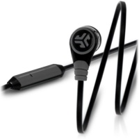 JLab Diego In-Ear Earbud with Universal Mic - Black / Gray JLab Diego In-Ear Earbud with Universal Mic - Black / Gray