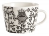 Iittala Taika Coffee/Cappuccino Cup, Black, 6-3/4-Ounce