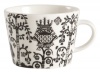 Iittala Taika Coffee/Cappuccino Cup, Black, 6-3/4-Ounce