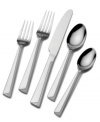 Constructed of 18/0 stainless steel for casual tables, the Alliance flatware set by Pfaltzgraff Everyday sets your table with cool elegance.