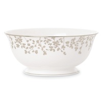 An instant classic from kate spade new york, the Gardner Street Platinum dinnerware collection is the definition of contemporary elegance. Delicate platinum branches with dainty leaves sweep over the sides of this dinnerware, bringing an elegant feel to your table. An instant classic from kate spade new york, the Gardner Street Platinum dinnerware collection is the definition of contemporary elegance. Delicate platinum branches with dainty leaves sweep over the sides of this dinnerware, bringing an elegant feel to your table.