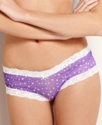 All-around lace, all-around mesh. All-around cute. JT Intimates' Star hipster looks and feels great. Style #JTS11C2-B All-around lace, all-around mesh. All-around cute. JT Intimates' Star hipster looks and feels great. Style #JTS11C2-B