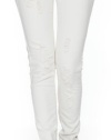 (WO1580) Dollhouse Juniors Super Bleached Skinnies in Wipeout Size: 11