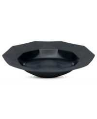 A cut above. The Castle Peak pasta bowl presents an ultra-modern take on kate spade new york's signature bow motif featuring bold faceted accents in slate-gray stoneware. A cut above. The Castle Peak pasta bowl presents an ultra-modern take on kate spade new york's signature bow motif featuring bold faceted accents in slate-gray stoneware.