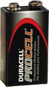 DURACELL 9 Volt PROCELL Professional Alkaline Battery, Pack of 12 DURACELL 9 Volt PROCELL Professional Alkaline Battery, Pack of 12