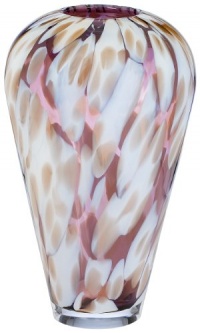 Evolution by Waterford Urban Safari 12-Inch Spotted Vase Evolution by Waterford Urban Safari 12-Inch Spotted Vase