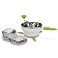OXO Tot Baby Food Mill, White/Green OXO Tot Baby Food Mill, White/Green