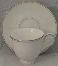 Lenox Federal Platinum Cup & Saucer Lenox Federal Platinum Cup & Saucer