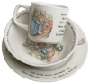 Wedgwood Peter Rabbit Original 3-Piece Set, Mug, Plate, and Bowl