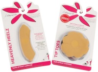 Foot Petals Women's Tip Toes 3 Pack & Heavenly Heelz 3 Pack Cushion Combo Foot Petals Women's Tip Toes 3 Pack & Heavenly Heelz 3 Pack Cushion Combo