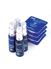 A revolutionary new concept that provides the skin with the benefits of fasting, as well as nourishing it with essential nutrients for maximum cell longevity. 28 day program consisting of 4 vials (one vial a week) and 4 masques (one masque at the end of each week). Releases a longevity protein in the cells which is responsible for extended cell life. Increases the longevity of the cells by an astounding 57%. A revolutionary new concept that provides the skin with the benefits of fasting, as well as nourishing it with essential nutrients for maximum cell longevity. 28 day program consisting of 4 vials (one vial a week) and 4 masques (one masque at the end of each week). Releases a longevity protein in the cells which is responsible for extended cell life. Increases the longevity of the cells by an astounding 57%.