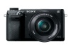 Sony NEX-6L/B 16.1 MP Compact Interchangeable Lens Digital Camera with 16-50mm Power Zoom Lens and 3-Inch LED (Black)