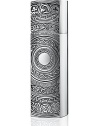 A silver, refillable travel spray sold individually, allowing you to choose the accompanying Kilian fragrance of your choice. Also includes a 0.25 oz. atomizer. 