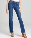 MiH Jeans - London Mid Rise Bootcut Jeans in Nico Wash