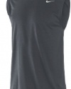 Nike Legend Dri Fit Polyester Anthracite Sleeveless Shirt