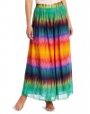 Vince Camuto Women's Mirror Rainbow Maxi Skirt