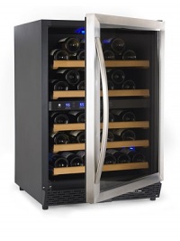 Wine Enthusiast carefully considered its customers' suggestions on what would make the perfect wine cellar. The result is the N'FINITY 50 Dual-Temperature Wine Cellar, a hybrid of the most sought-after features in one complete unit.