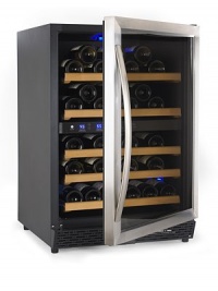 Wine Enthusiast carefully considered its customers' suggestions on what would make the perfect wine cellar. The result is the N'FINITY 50 Dual-Temperature Wine Cellar, a hybrid of the most sought-after features in one complete unit. Wine Enthusiast carefully considered its customers' suggestions on what would make the perfect wine cellar. The result is the N'FINITY 50 Dual-Temperature Wine Cellar, a hybrid of the most sought-after features in one complete unit.