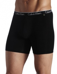 ck one Men's Cotton Stretch Boxer Brief, Black, Large ck one Men's Cotton Stretch Boxer Brief, Black, Large