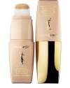 Radiant brush foundation. Innovative design delivers a flawless finish in a simple and unique way for a professional makeup artist finish. Baby-skin complex helps hydrate and comfort Ampli Light+ boosts radiance Bio-protection protects against UVA damage With one stroke, skin appears even, smooth, luminous Non-comedogenic formula For all skin types 1.3 oz.