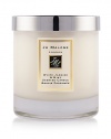 Inspired by a sun drenched morning in an English garden, White Jasmine & Mint captures the scent of jasmine, wild rose and white blossoms with an unexpected twist of wild mint. The White Jasmine & Mint Home Candle infuses any room with evocative scent and lasts for hours. An everyday luxury, it brings warmth to any environment. Lid included. Burn time, approx. 34 hours. 