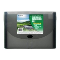 C-Line Biodegradable 7-Pocket Poly Expanding File, Includes Tabs, Button and Elastic Closure, Letter Size, Smoke (48301) C-Line Biodegradable 7-Pocket Poly Expanding File, Includes Tabs, Button and Elastic Closure, Letter Size, Smoke (48301)