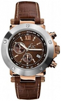 GUESS Gc-1 Brown Leather Timepiece GUESS Gc-1 Brown Leather Timepiece